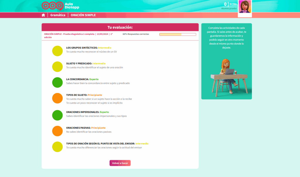 Aula Dictapp: el ‘feedback’ en el momento justo para un aprendizaje real
