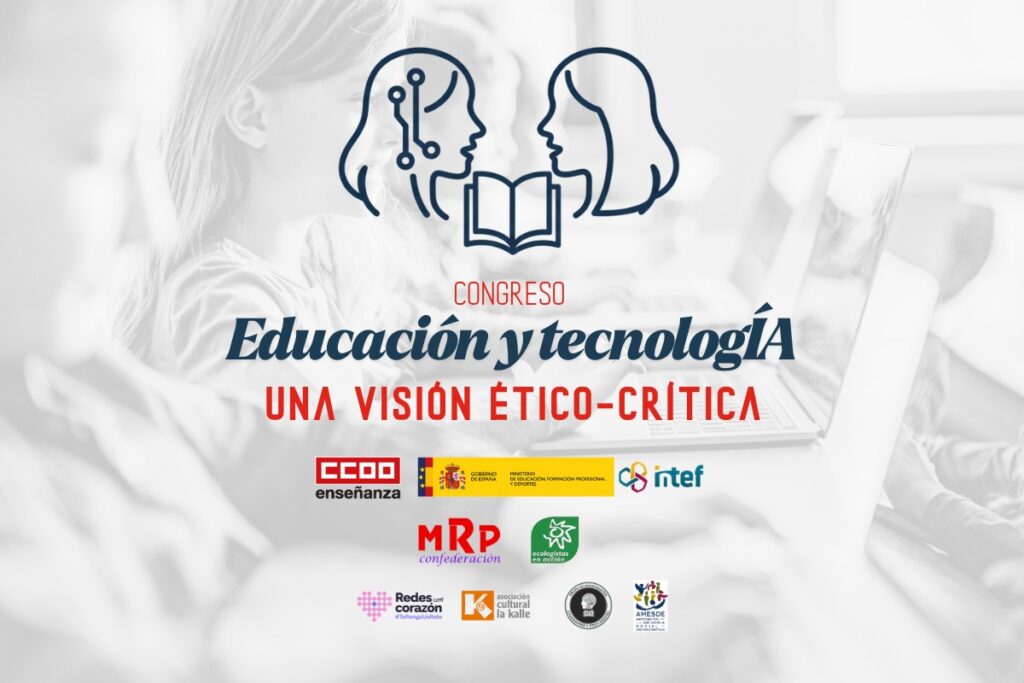 Imagen del cartel del congreso Educación y tecnologÍA: una visión ético-crítica