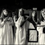 Las Maculadas en Acción #Performance. Reivindicativo performance del colectivo feminista de artistas "Maculadas" con motivo de la celebración, en 2018, del “Año de Murillo” | Manuel Pérez Báñez