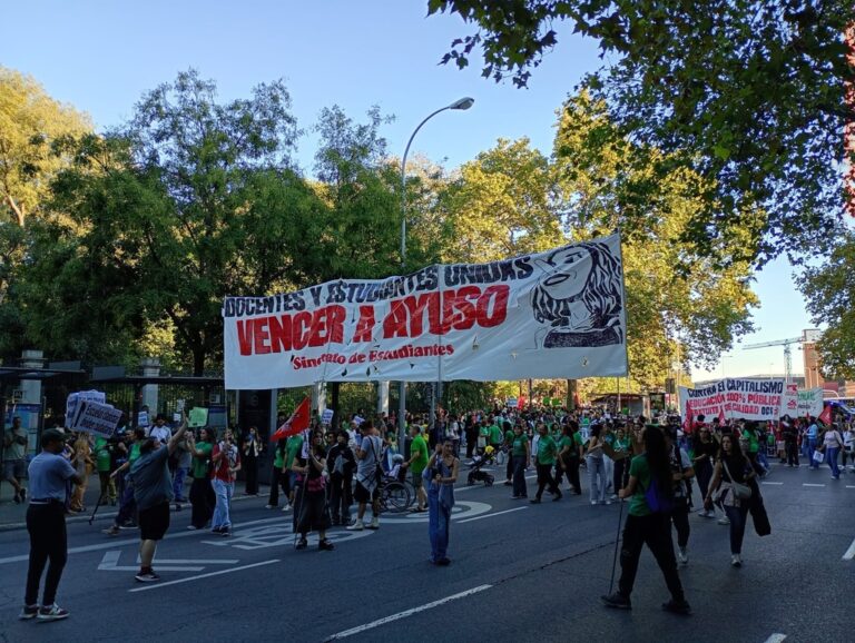 Madrid, comienza la huelga educativa indefinida