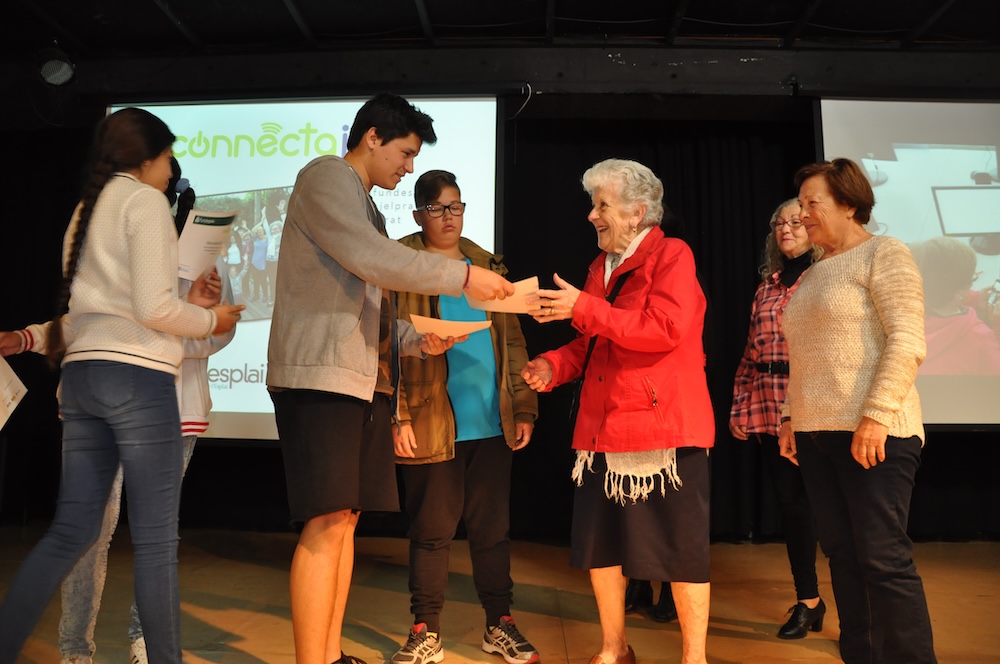 entrega de premios de aprendizaje-servicio