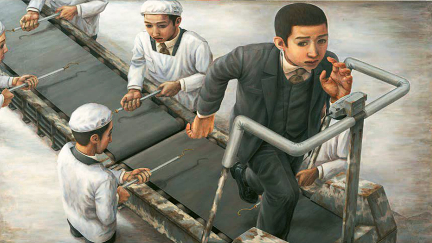 Tetsuya Ishida. Kenko kigu [Máquina de ejercicios] 1997.